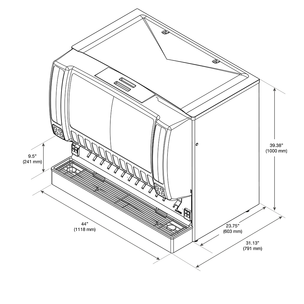 soda machine for office