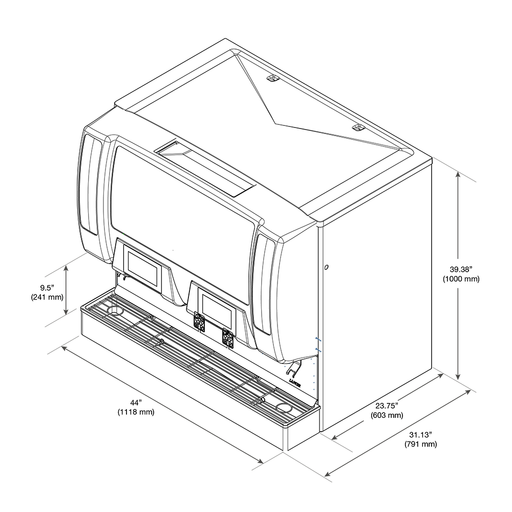 soda machine for office